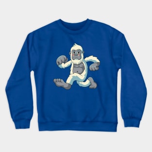 Funny Snowy Yeti Crewneck Sweatshirt